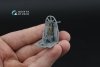Quinta Studio QD+48616 Fairey Barracuda Pilot's Cockpit 3D-Printed & coloured Interior on decal paper (Trumpeter) (with 3D-printed resin parts) 1/48